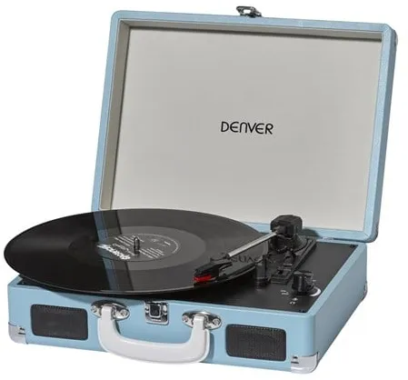 DENVER VPL-120 - turntable - Blue turntable