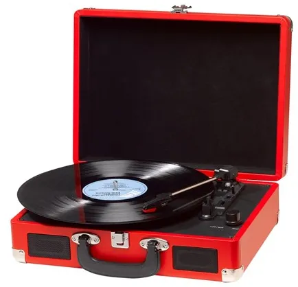 DENVER VPL-120 - turntable - Turntable Red