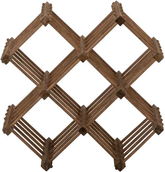 BLOOMINGVILLE Lucas wine rack, 5 compartments - natural bamboo